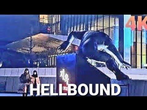 [4K] 넷플릭스 최고의 호러 영화  "지옥"  강남 삼성역 체험존  / Netflix Hellbound - Seoul COEX