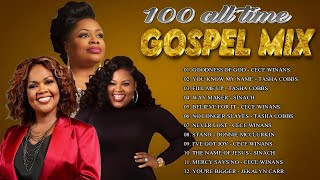 Top 100 Greatest Black Gospel Songs Of All Time Collection Lyrics  CeCe Winans, Sinach, Tasha Cobbs