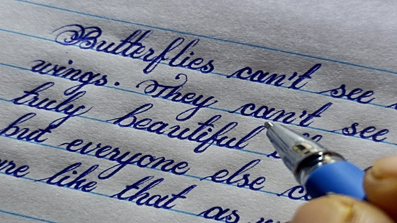 Cursive Writing Practice | English Handwriting | 