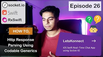 #26 WhatsApp Chat Clone | BEST OF VIPER iOS Swift | Parse Http Response using Codable