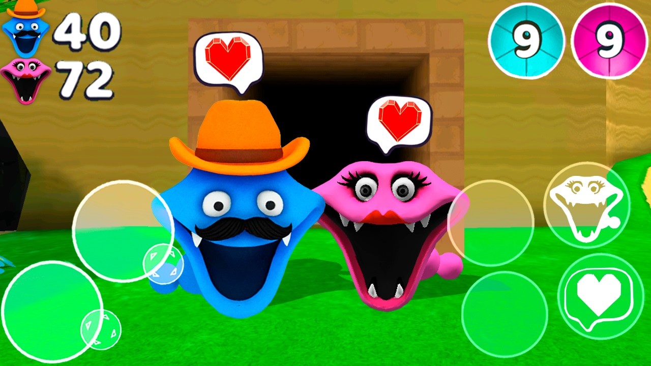 NEW UPDATE! Sepasang Cacing Lapar Baru! - Super Bear Adventure Gameplay Walkthrough