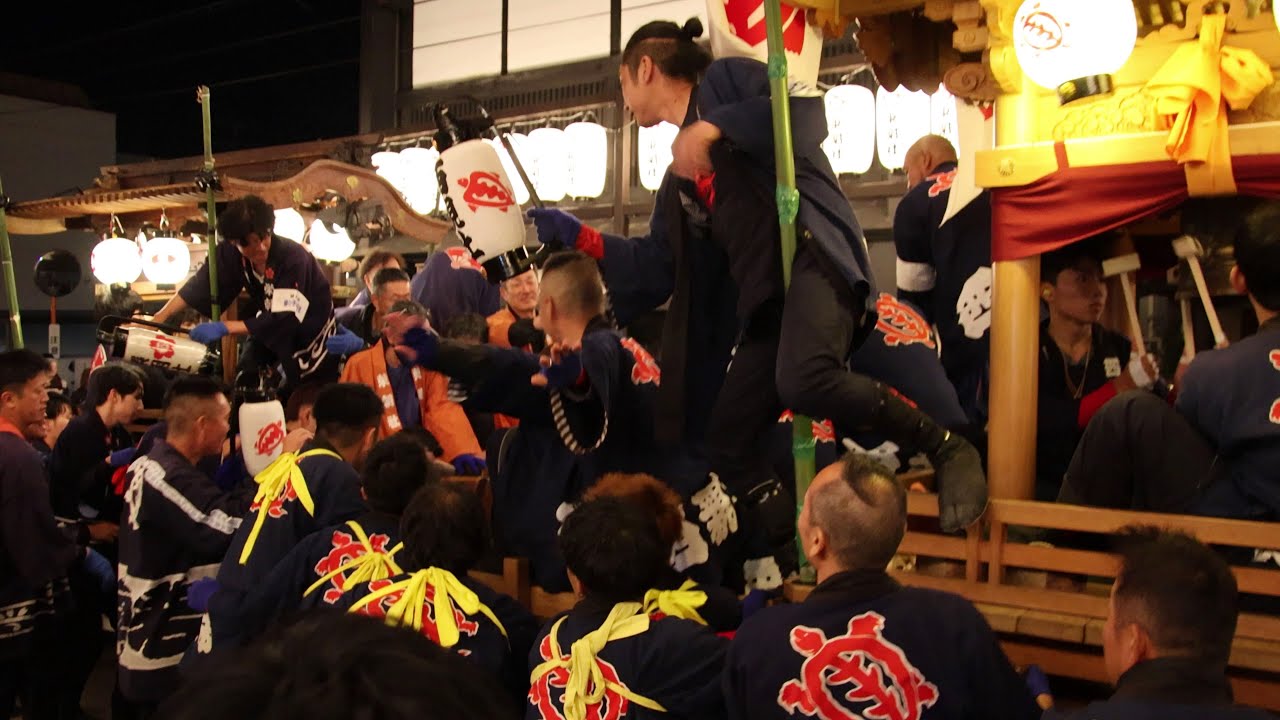 令和5年 久世祭り だんじり喧嘩