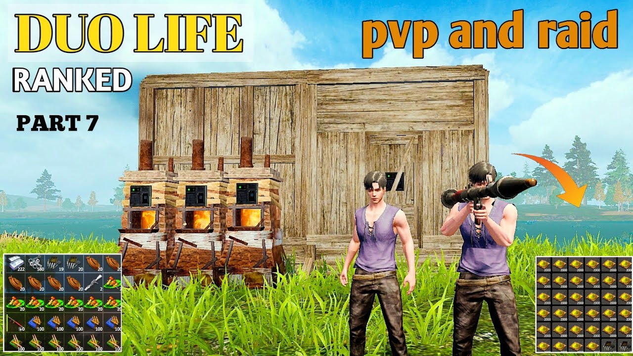 pvp and raid   Duo Lucky Bloody Rank Max Server  (Part7):Last island Of Survival ‎⁨‎⁨@4EYT786⁩