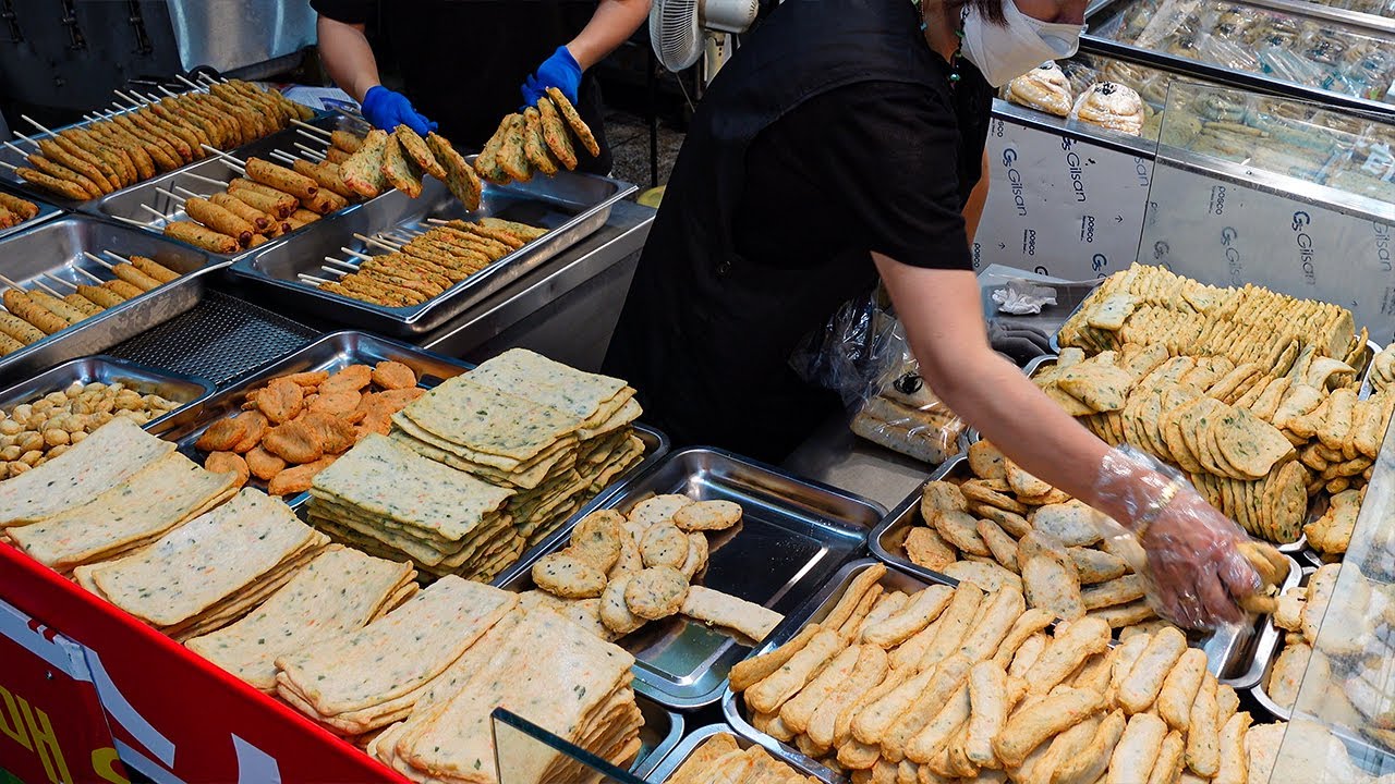 Удивительное мастерство! Мастер рыбного пирога с автоматом - Korean Street Food