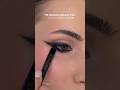 Easy Eyeliner Hack♥️ #eyemakeup #makeuptutorial #makeup #makeuphacks #youtubeshorts #shortvideo #fyp
