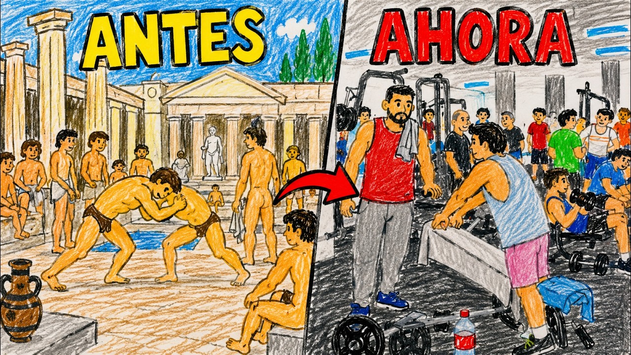¿Cómo pasamos de la antigua Grecia a los gimnasios comerciales?