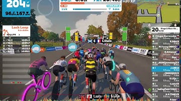 230813 Zwift - Race: Stage 2: Race the Worlds—Loch Loop (B) on Loch Loop in Scotland