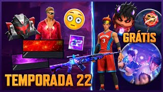 TUDO DA PRÓXIMA TEMPORADA DA RANQUEADA, ITENS GRÁTIS DO EVENTO STREET FIGHTER, NOVO EVENTO FREE FIRE