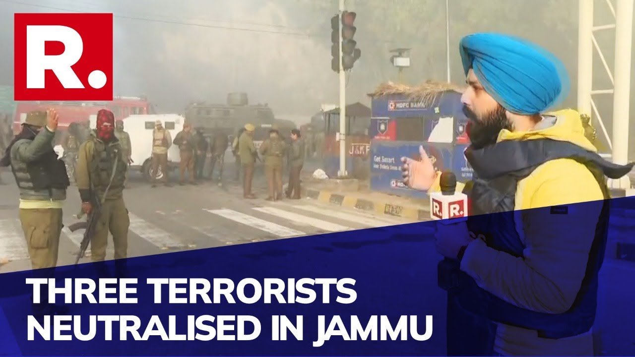 Jammu: 3 Terrorists Gunned Down In Sidhra Area Encounter
