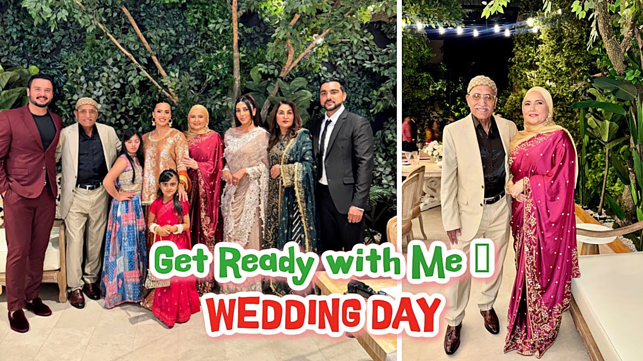 Pakistani SHADI in Canada | Get Ready with Me | WEDDING DAY 