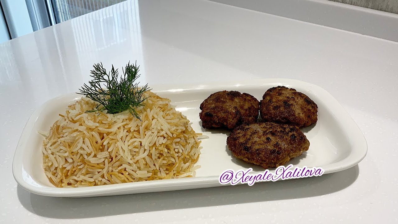 PLOVUN ƏN ASAN HAZIRLANMA ÜSULU,VERMEŞİLLİ DAŞMA PLOV.ŞEHRİYELİ PİLAV.ПЛОВ С ВЕРМИШЕЛЬЮ И РИСОМ.