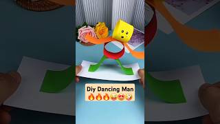 Create Your Own AMAZING Dancing Man Paper Craft! 🔥🔥🔥👌😍