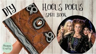 How to Make Hocus Pocus Spell Book | Easy DIY