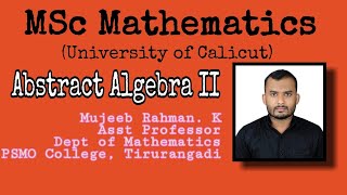 Celebrity 61 primitive element theorem | Abstract Algebra | MSc Maths | Second Semester | Calicut University Wealth