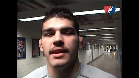 Chad Hanke of Oregon State after dual win against ...