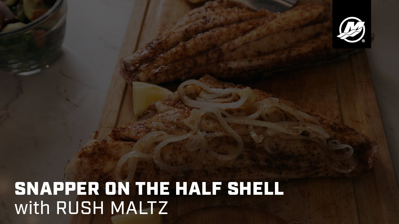 Shell Snapwr Cook Your Catch: Snapper on the Half Shell - YouTube