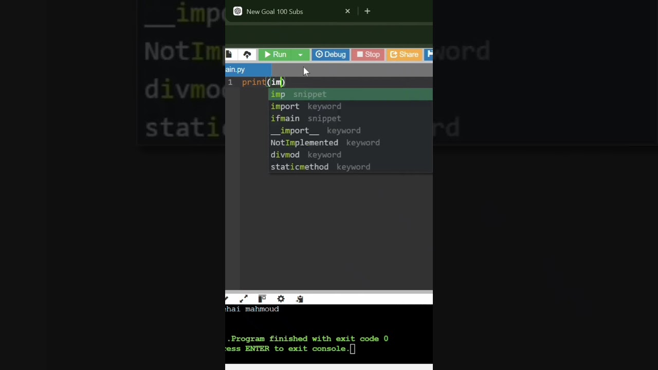 Learn Python in 60 Seconds 🐍#coding #programming #python