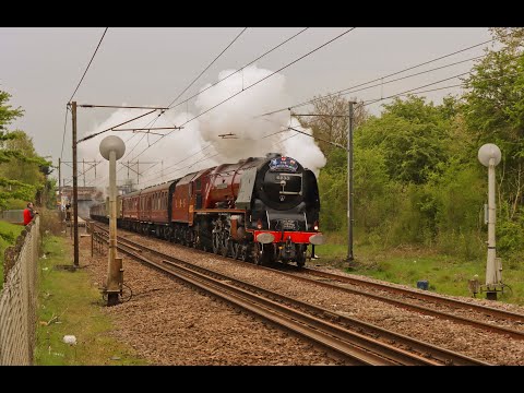 The Great Britain XIV | Day One - 6233 'Duchess of Sutherland' on the ECML - Friday 22nd April 2022