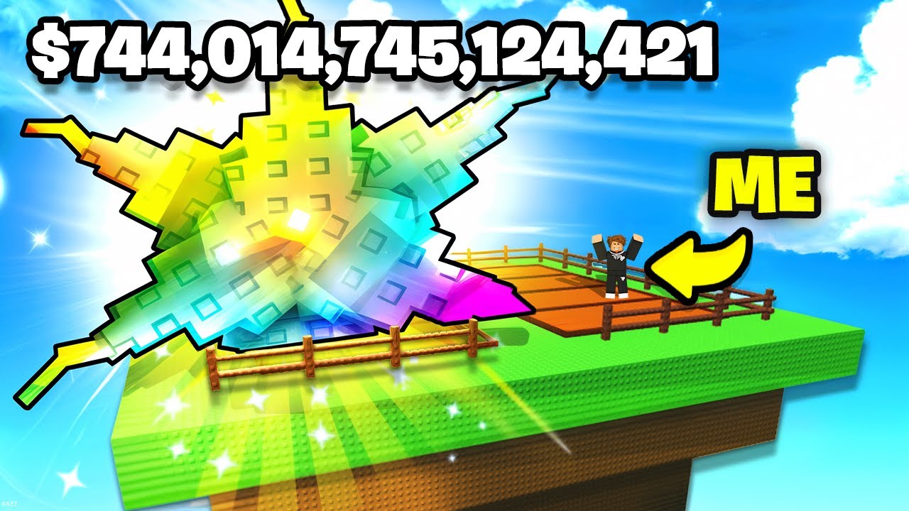 I Got the WORLD RECORD FRUIT in Grow a Garden..