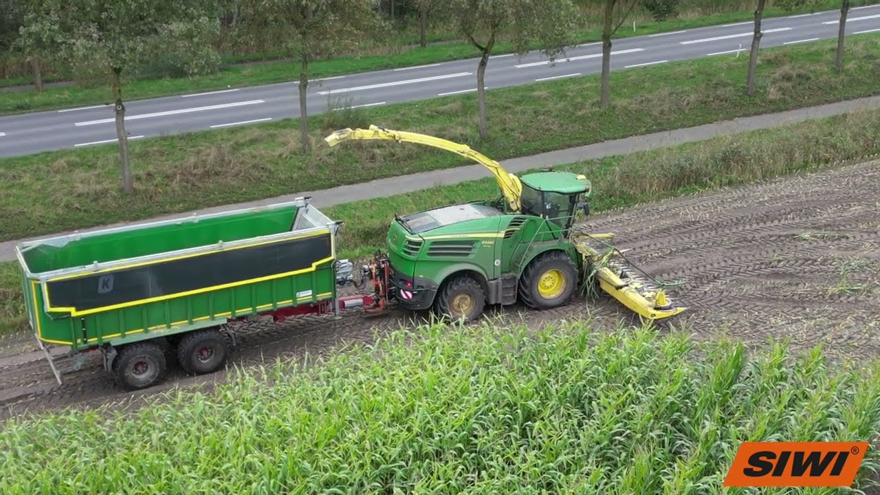 The Art of effective Corn Harvesting with SIWI Combi Hitch.