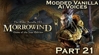 The Elder Scrolls III: Morrowind Playthrough Part 21 - Arriving at Mournhold - Tribunal DLC - 4K HDR