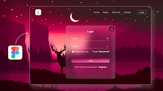 How To Create Login Page Uiux Design Using Figma Figma Tutorial Uxui Wireframe, Prototype