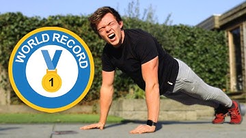 Most push ups in 30 seconds WORLD RECORD - Can you break it?