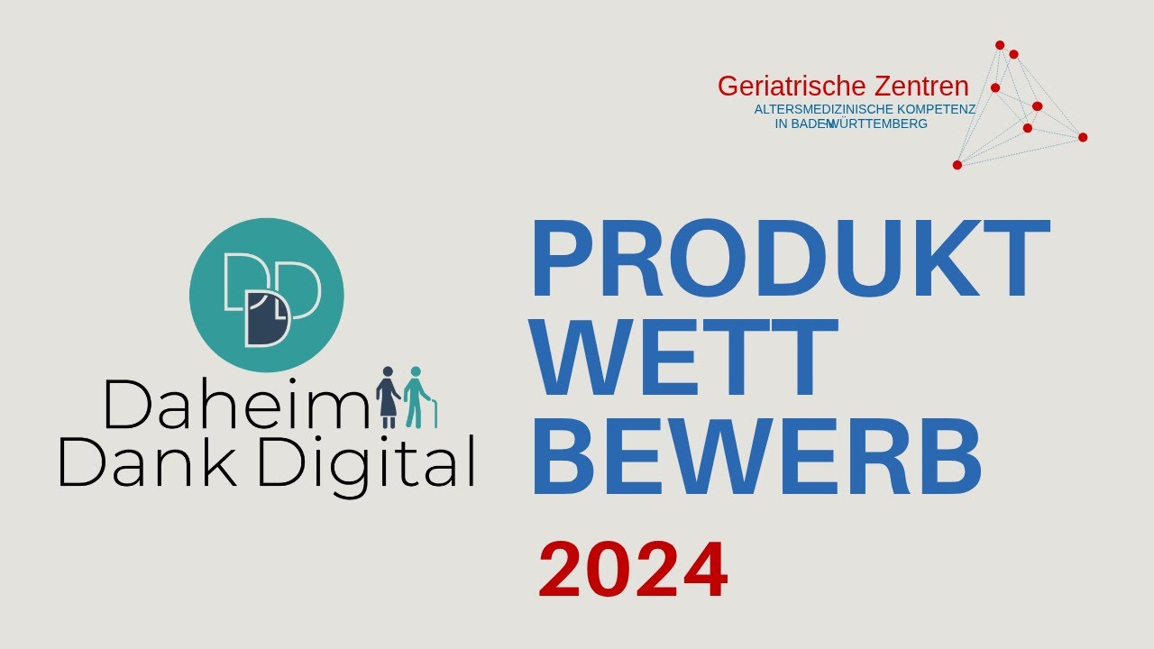 Daheim Altern Klasse Lösungen für Daheim Dank Digital - der 3. Produktwettbewerb ...