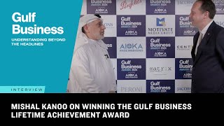 Mishal Kanoo on winning the Gulf Business Lifetime Achievement Award Profile