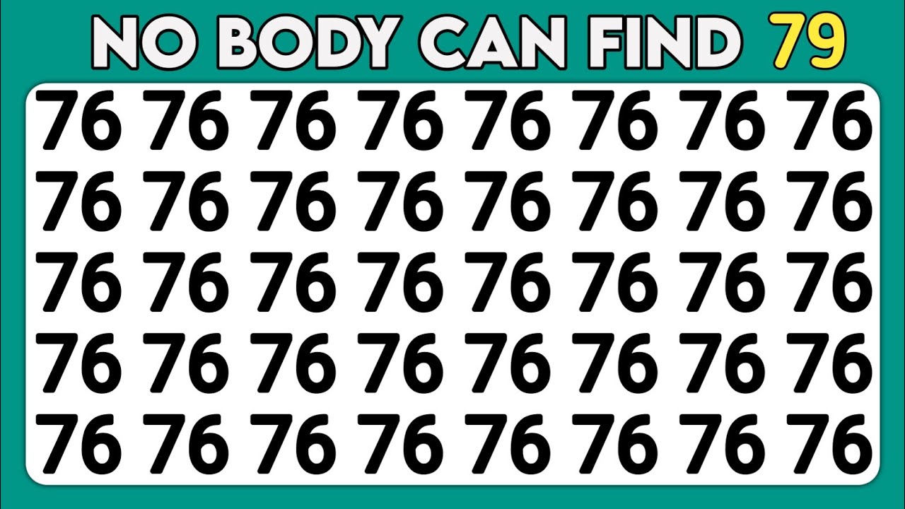 FIND THE ODD ONE OUT | NUMBER AND LETTER EDITION | ODDITY SPOTTING QUIZ ...