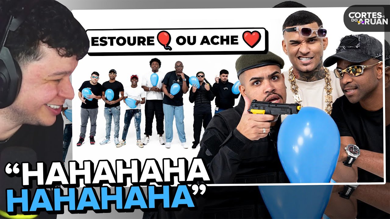 ARUAN REAGE: ESTOURE O BALÃO OU ENCONTRE SEU AMOR! | HOMENS EP:10 (PEIXE) - Cortes do Aruan