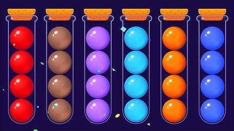 Ball game level 831- 840 | Ball Sort puzzle