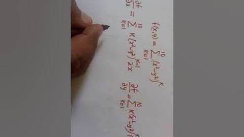 IIT JAM 2014 MATH (A) Q.No.3 Partial Differentiation