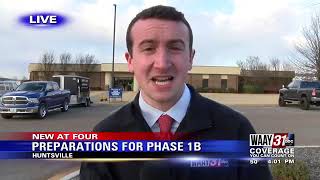 Preparations underway to give coronavirus vaccine in Huntsville