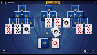 Microsoft Solitaire Collection - TriPeaks June 4 2017