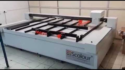 UV laser flatbed engraver by scolour 9327888842