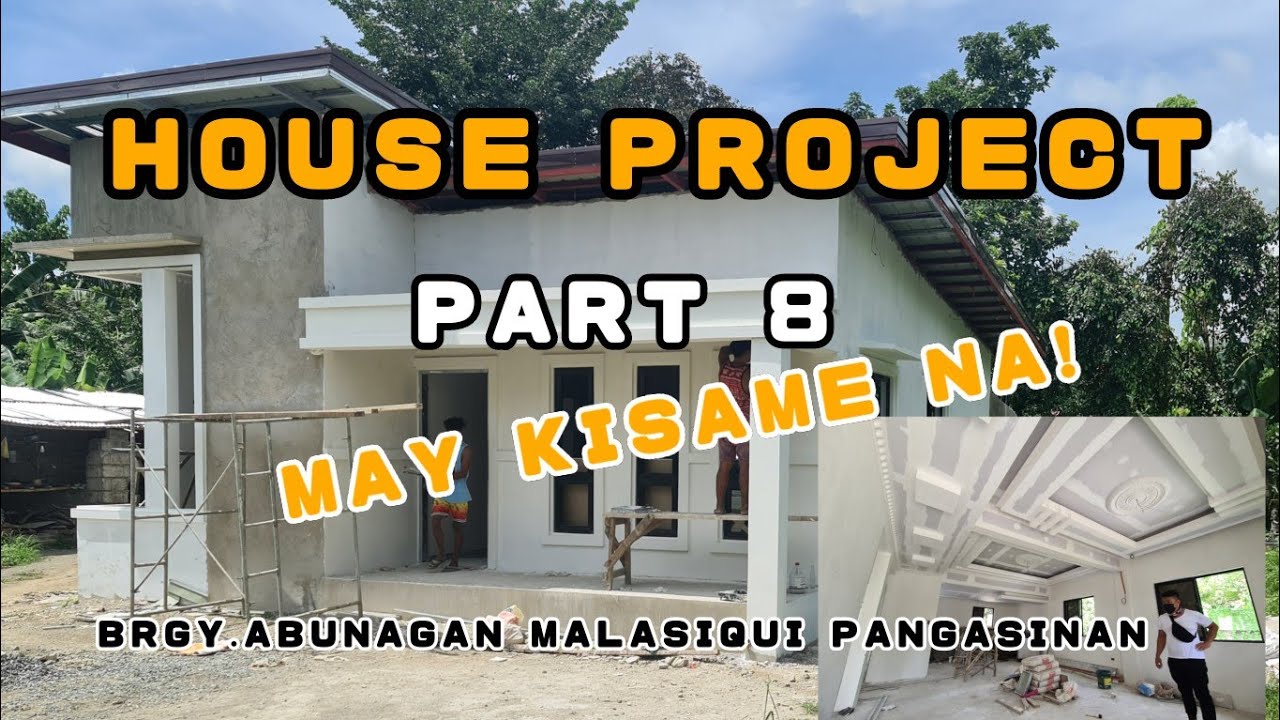 HOUSE PROJECT PART 8.tapos nayung ceiling (BRGY.ABUNAGAN MALASIQUI PANGASINAN) YouTube