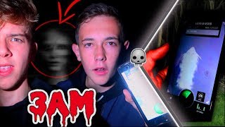 Ghost Hunting at 3AM (FOUND GHOSTS) | DO NOT USE THIS GHOST TRACKER APP AT 3AM! The 3 am Challenge