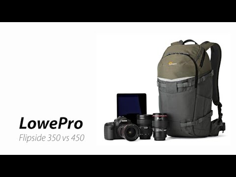 lowepro flipside trek 350 vs 450