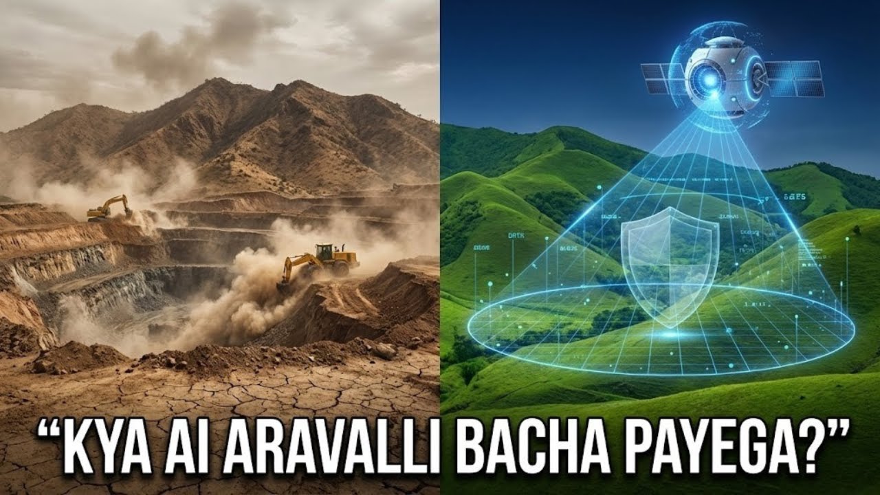 Is AI Saving the Aravallis? | How Satellite Tech Is Fighting Illegal Mining & Desertification