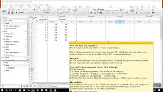 Detailed Dose–Response–Ambiguous until constrained GraphPad Prism Profile