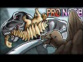 T-REX WITH A GREAT SWORD - Pro and Noob VS Dinoblade! (Best Funny Gameplay Playthrough)