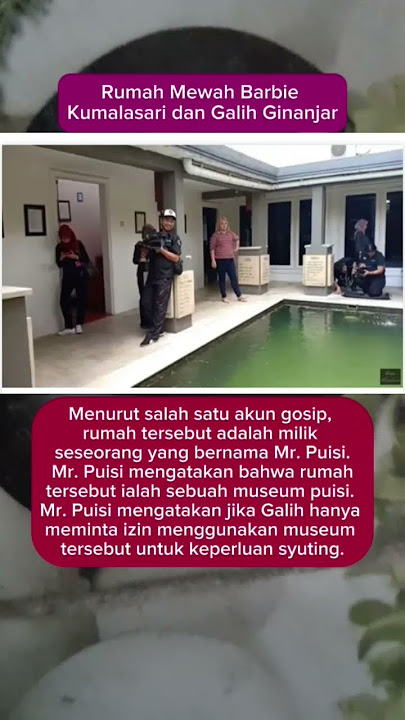 Rumah mewah barbie kumalasari dan galih ginanjar #shorts #viralvideo #rumah
