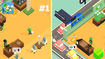 Coffee Break - Cafe Simulation - - Hyper Hybrid Casual - Gameplay Walkthrough (iOS & Android)