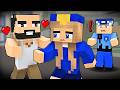 DELİ ADAM ASLI POLİS'E AŞIK OLDU, KEREM KOMİSER ÇILDIRDI! 😱 - Minecraft
