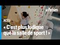 Cest plus ludique que le cardio en salle les sportifs conquis par les salles descalade