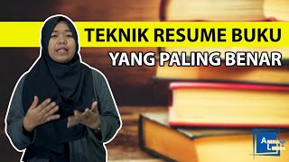 4 Cara Meresume Buku Yang Baik dan Benar