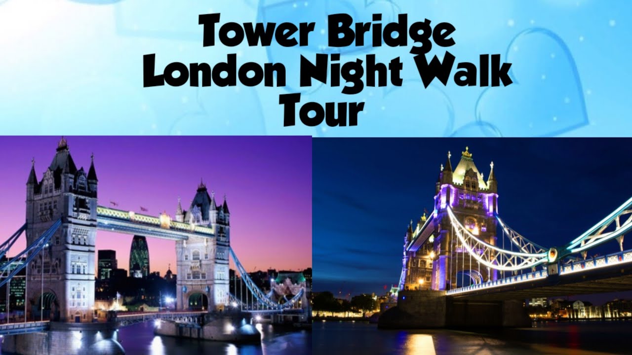 TOWER BRIDGE MY LONDON WINTER NIGHT WALK TOUR