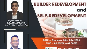 Comparison between Builder Redevelopment and Self-Redevelopment 30th July 2020