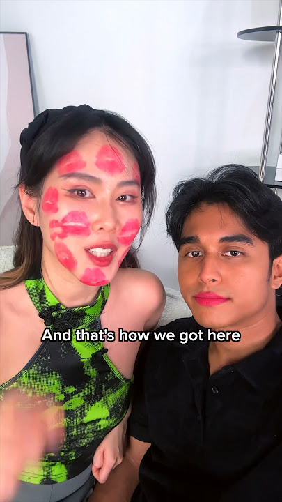 Does David wear lipstick? 🤔🤨